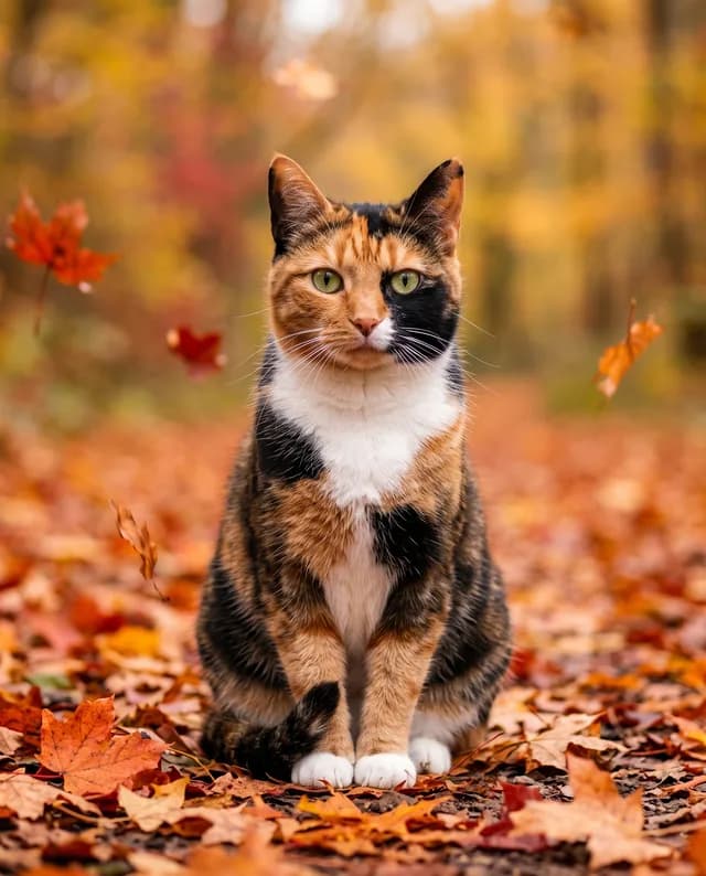 Autumn Walk style example portrait