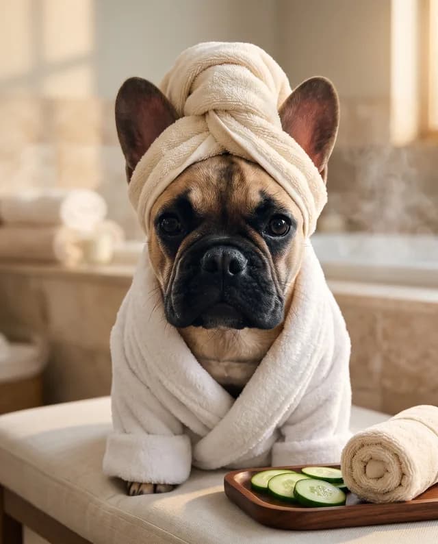 Spa Day style example portrait