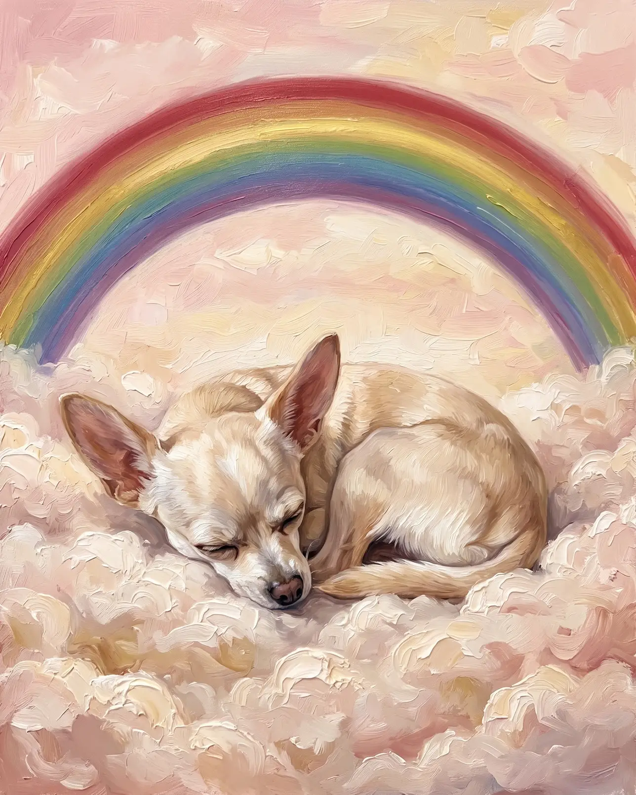 Pip, a chihuahua, Gentle Skies example.
