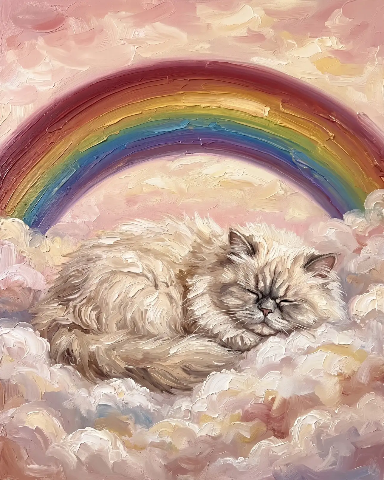 Frost, a Persian, Gentle Skies example.