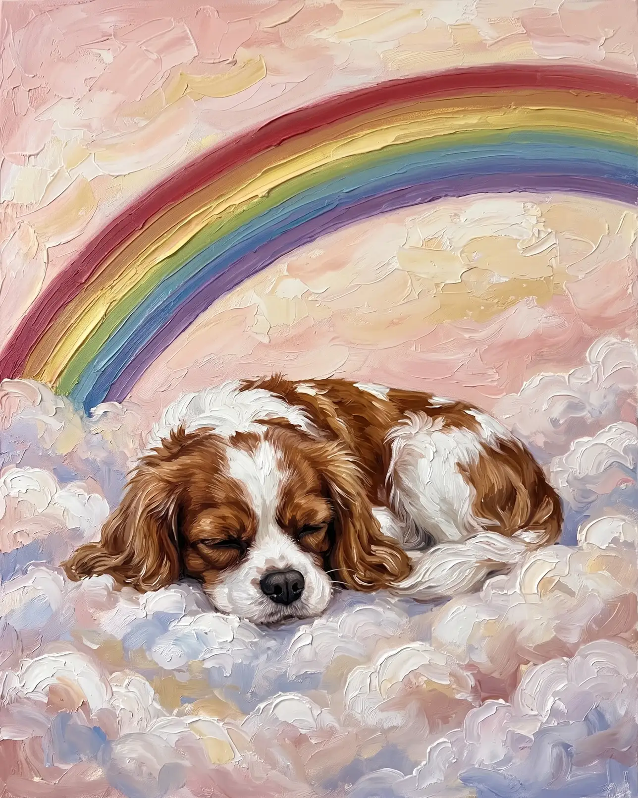 Daisy, a Cavalier King Charles spaniel, Gentle Skies example.