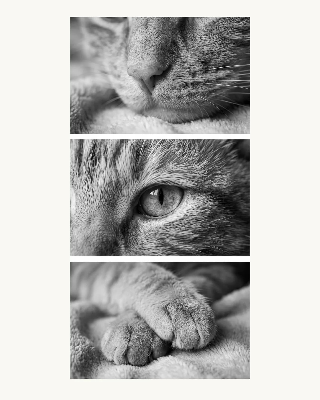 Miel, an orange tabby cat, Close Studies example.